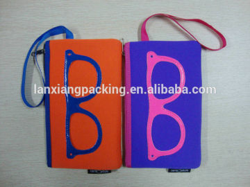 Fabric Pouch with Zipper