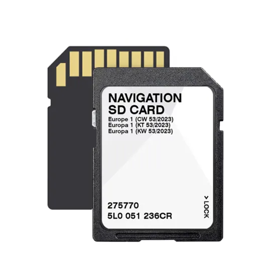 2023 SD Card GPS Navigation Map for Skoda MIB1