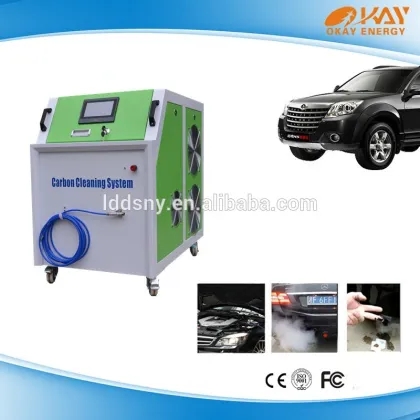 HHO decarbonising car care equipment car care cleaning machine