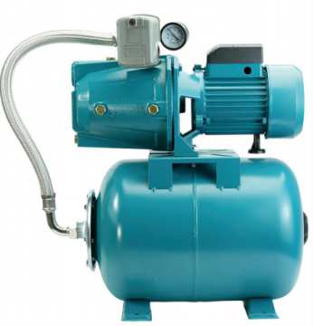 Self Priming Copper Wire Water Pump with Pressure Tank - JET100M 1HP 220V