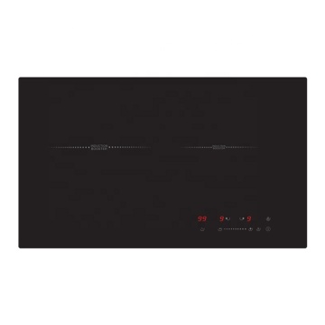 Hot Sale 2 Plates Electric Stove Induction Cooker - Black Touch Screen