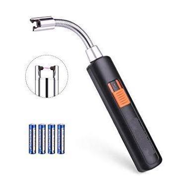 YangLing Flameless Electronic Arc Lighter with AAA Battery & Safety Features: Ideal for Candles, BBQ, and Fireworks