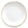 gold rim bone ceramic plates