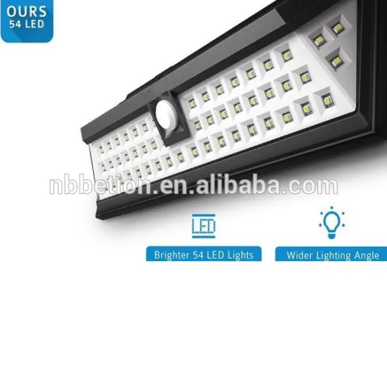 waterproof 54LED Motion Sensor Solar Garden Light Garden Light IP65 solar power led outdoor lighting