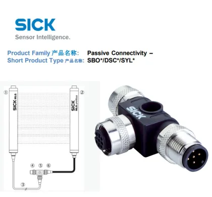 SICK T-Junctions 6053172 SBO-02F12-SM1