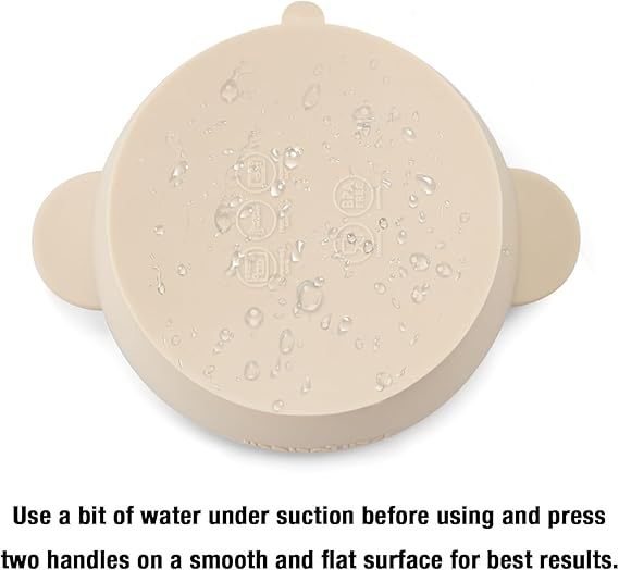 Silicone food bowl suitable for babies
