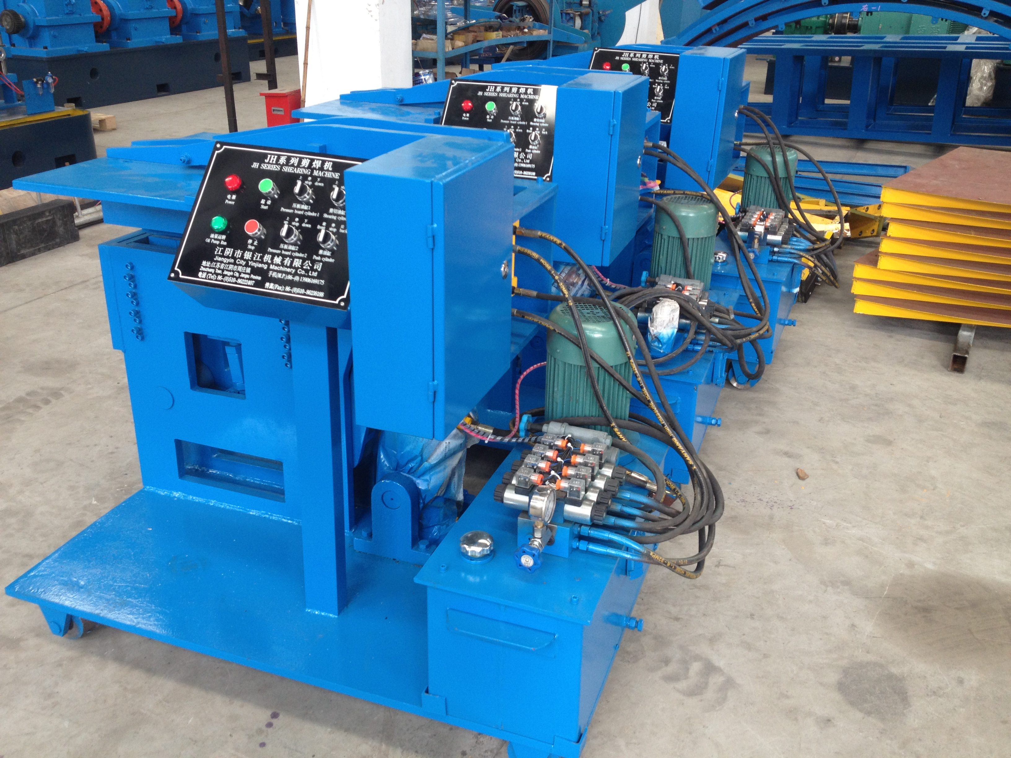 strip butt shear welder