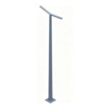 poteau octogonal pour lampadaire