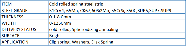 SPRING STEEL 