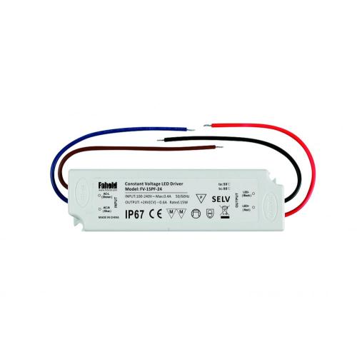 15W 12V IP67 방수 정전압 LED 드라이버