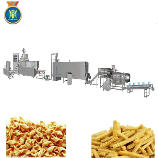 Corn Puffy Sticks Snacks Food Production Line