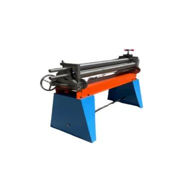 High-Quality HVAC Duct 3-Roller Asymmetrical Plate Rolling Machine