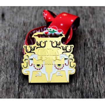 Custom Design 2020 Metal Noel Christmas Medal