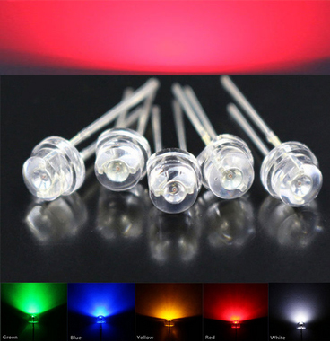 5mm Red Straw Hat LED