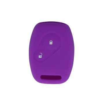 Smart 2 buttons embossed silicone key cover