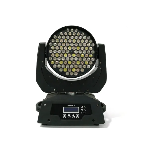 108 Pcs 3W RGBW LED Head Moving Wash Light for Stage, Wedding, DJ