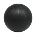 Custom black leather indoor basketball price