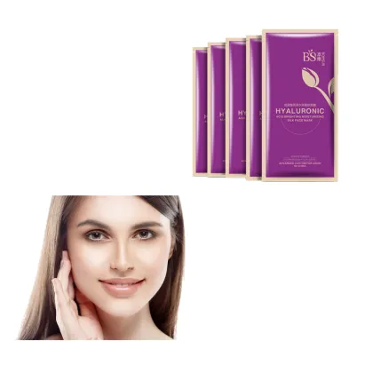 Replenishment Whitening facial mask accept OEM Whitening cosmetics HA silk face mask