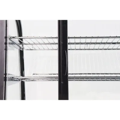 Three Layer Open Display Showcase Cooler Chiller Table Top Cake Showcase for Bakery