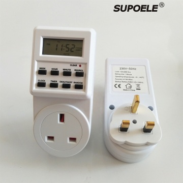 UK Plug Digital Timer 13A 2900W TM03