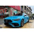 Glossy Miami Blue Car Wrapping1.52*18M