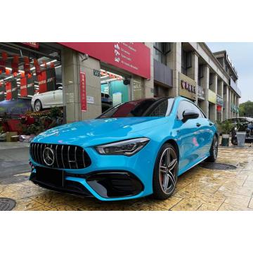 Retalla de coche azul brillante de Miami1.52*18m