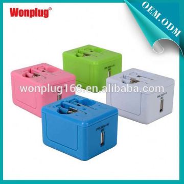 Mini Top Selling Worldwide Wonplug Patent 1Year Guarantee Cheap 10a 250v plug adapter