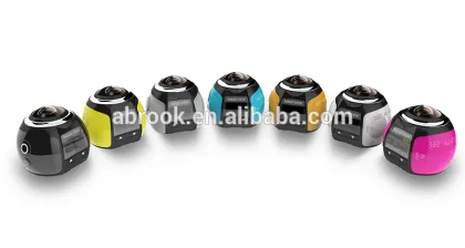 Factory supply 4k VR camera 360 action camera wireless wifi panoramic camera
