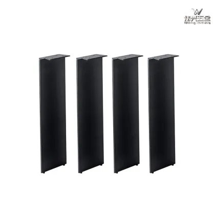 Hardware wrought iron steel dining table legs