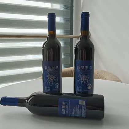 Blue Honeysuckle Berry Wine