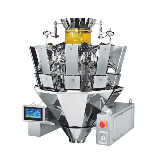10/14 Heads Puffed Food Weigher Packing Machine