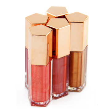 High Pigment Luxury Shine Glossy Lip Gloss with Diamond Glitter