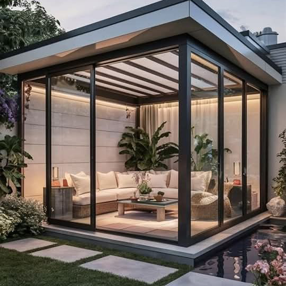 Innovative kundenspezifische Aluminiumwarenzimmer