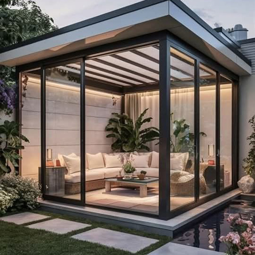 Innovative kundenspezifische Aluminiumwarenzimmer