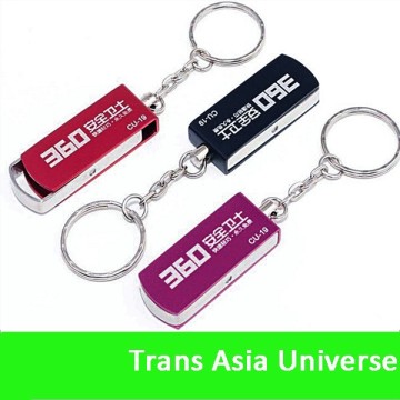Popular Hot Selling custom logo keychain usb flash memory stick