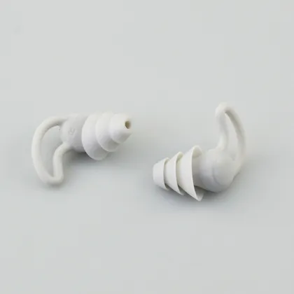 Silicone Ear Plugs: Reusable Noise Reduction Sleep Earplugs for Sound Insulation
