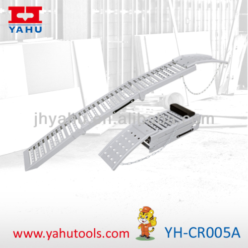 Heavy duty and foldable automotive shop tools portable car ramp