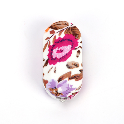 Flower color fiat punto silicone car key cover