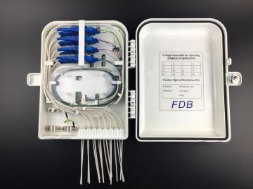 8/16 ports fiber optic terminal box pigtails