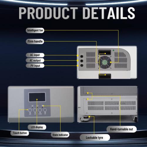 power home solar 5kwh storage 5000W