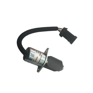Fuel Cut Down Solenoid, 3919422 Valve for 12V Diesel Generator Brake System