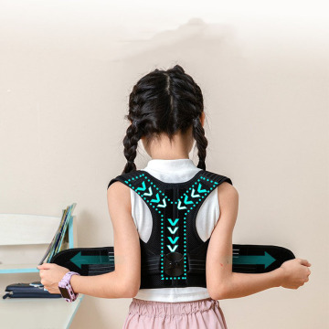 Adjustable Neoprene Back Support Brace for Kids' Posture Correction