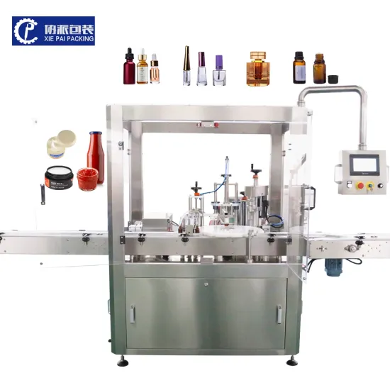 2024 XIEPAI High Speed Nail Polish Rotary Lip Balm Bottling & Liquid Filling Machine