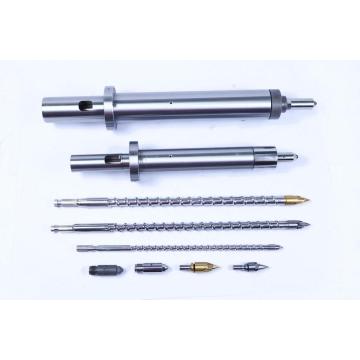 ইনজেকশন ছাঁচনির্মাণ মেশিনের জন্য বাইমেটালিক অ্যালয় স্ক্রু ব্যারেল