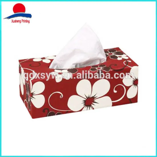 Custom Printed Paper Tissue Box