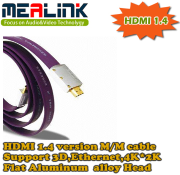 Flat 1.4V HDMI Cable (4K, 3D, YLC101A)
