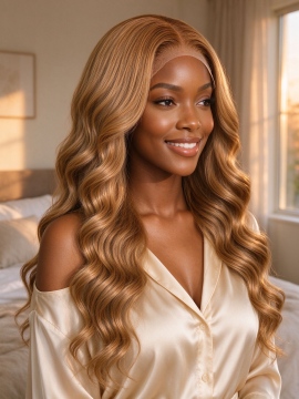 24 Inch 13x4 HD Lace Frontal Deep Wave 150% Density 8 Human Hair Glueless Wig