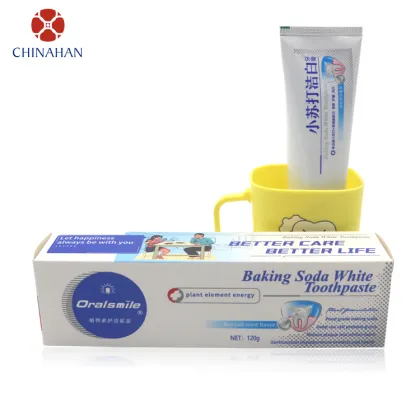 Sea Salt Flavor Baking Soda White Toothpaste