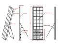 จอแสดงผล Led โปสเตอร์โฆษณากระจกบางพิเศษ P3