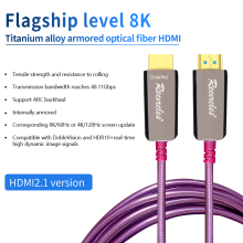 Flagship grade titanium alloy optical fiber
